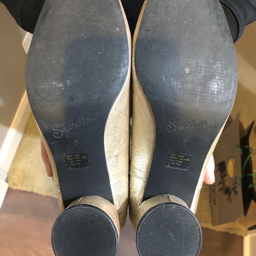 Gold Booties - Picture 7 of 7